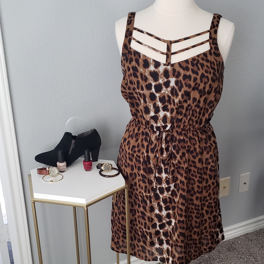 Animal Print Dress